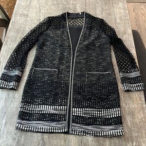 Ellie Tahari knit coat/jacket, lined